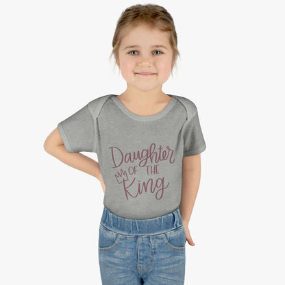 Daughter of the King Infant Body Suit - Friends of the Faith