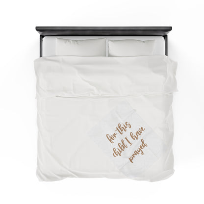 For This Child Blanket - Friends of the Faith