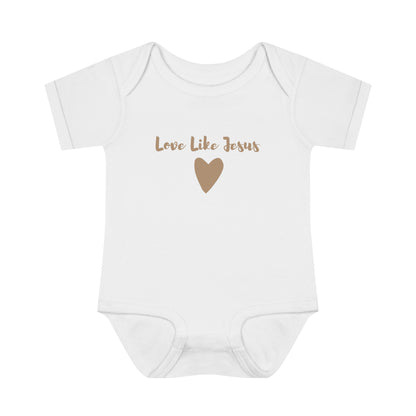 Love Like Jesus Heart Infant Body Suit - Friends of the Faith