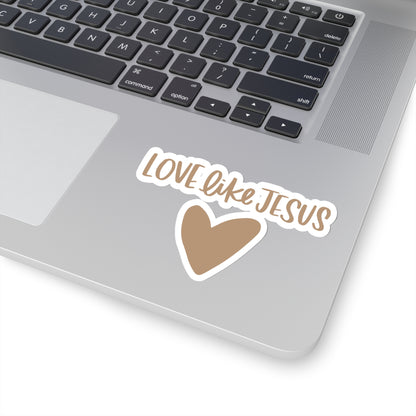 Love Like Jesus Sticker - Friends of the Faith