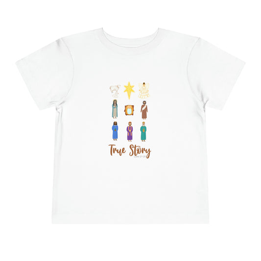 True Story Nativity Toddler Tee - Friends of the Faith