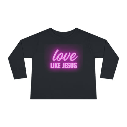 Love Like Jesus Toddler Long Sleeve Tee - Friends of the Faith