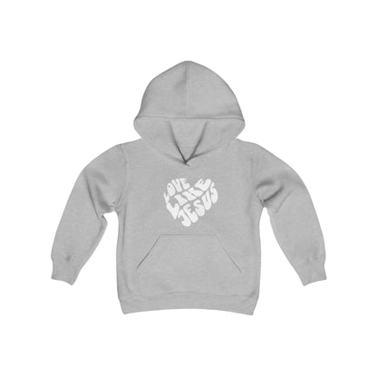 Kid's Love Like Jesus Hoodie Sweatshirt - Friends of the Faith