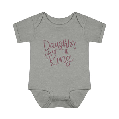Daughter of the King Infant Body Suit - Friends of the Faith