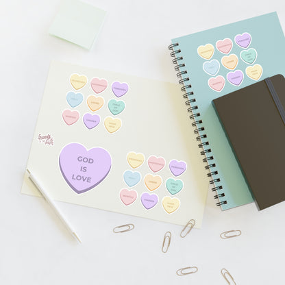 Valentine's Sticker Sheet - Friends of the Faith