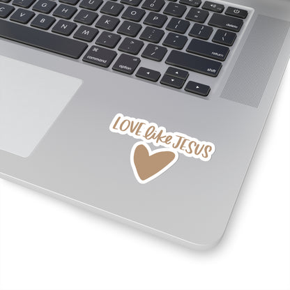 Love Like Jesus Sticker - Friends of the Faith