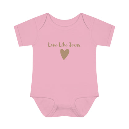 Love Like Jesus Heart Infant Body Suit - Friends of the Faith