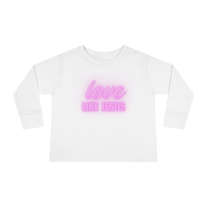 Love Like Jesus Toddler Long Sleeve Tee - Friends of the Faith