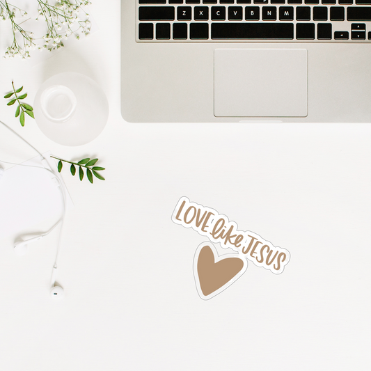 Love Like Jesus Sticker - Friends of the Faith