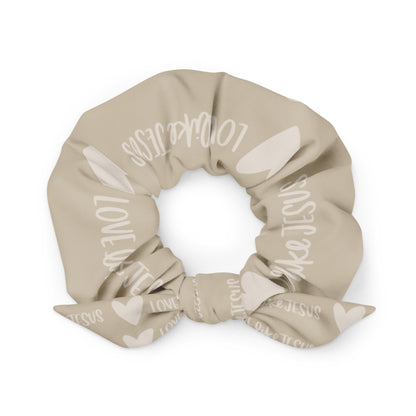 Love Like Jesus Words Scrunchie - Friends of the Faith