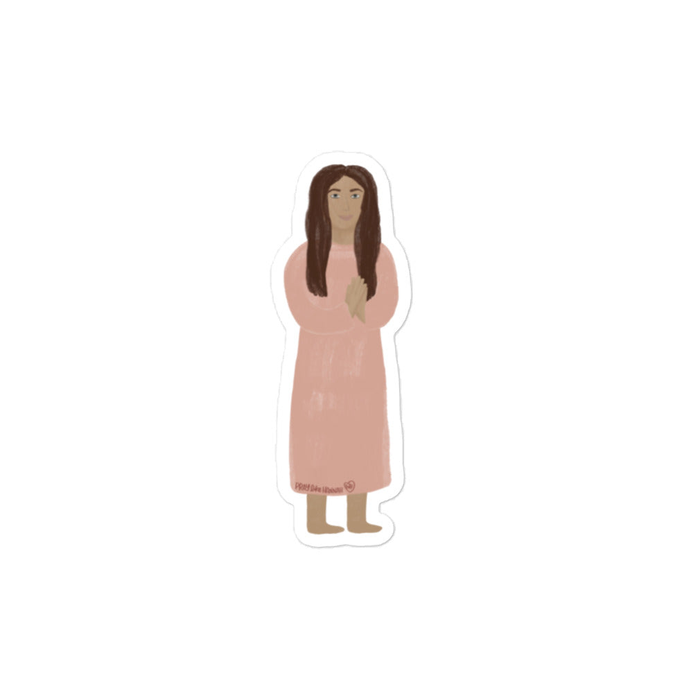 Hannah Sticker - Friends of the Faith