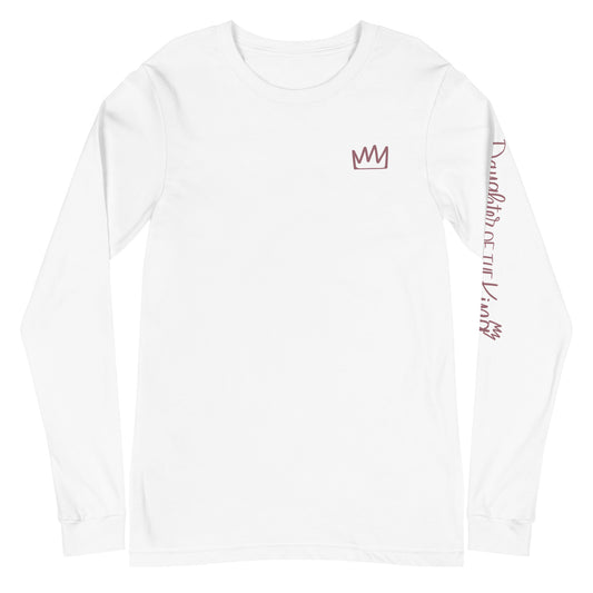 Daughter of the King Long Sleeve Tee - Friends of the Faith