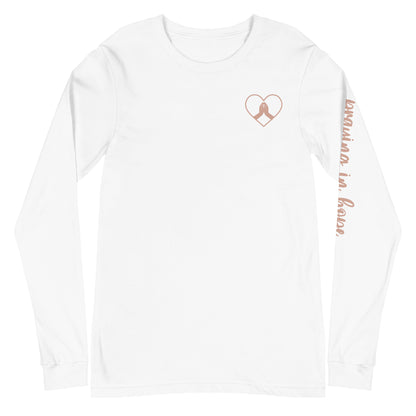 Praying Long Sleeve Tee - Friends of the Faith